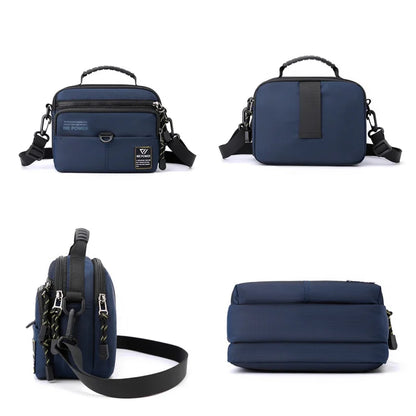Men's Leisure Oxford Shoulder Bags Waterproof Nylon Man Fashion Crossbody Bags Designer Male Trend Waist Packs Light Handbags
