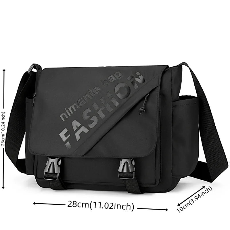 Men's Leisure Shoulder Bags Designer High Quality Man Fashion Crossbody Bags Waterproof Oxford Large-capacity Male Messenger Bag