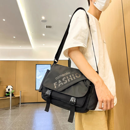 Men's Leisure Shoulder Bags Designer High Quality Man Fashion Crossbody Bags Waterproof Oxford Large-capacity Male Messenger Bag