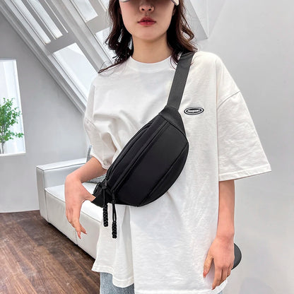Men's Leisure Shoulder Bags High Quality Light Man Fashion Chest Packs Waterproof Nylon Large-capacity Male Trend Waist Packs
