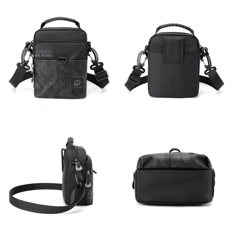 Men's Leisure Versatile Crossbody Bags Designer Male Fashion Waist Pack Waterproof Nylon Man Outdoor Fitness Light Shoulder Bags