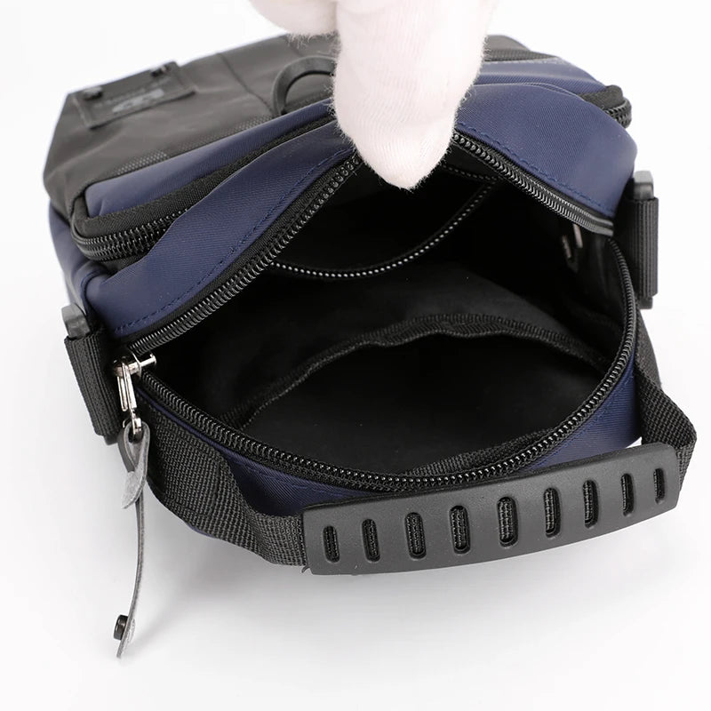 Men's Leisure Versatile Crossbody Bags Designer Male Fashion Waist Pack Waterproof Nylon Man Outdoor Fitness Light Shoulder Bags
