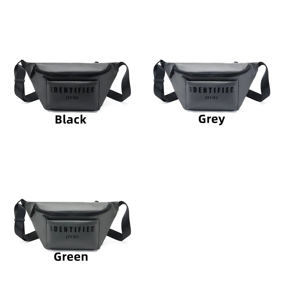 Men's Leisure Versatile Nylon Chest Packs Light Waterproof Man Simplicity Waist Packs Men Fashion Motion Crossbody Bags