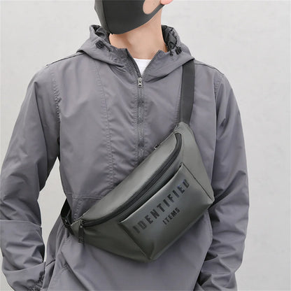 Men's Leisure Versatile Nylon Chest Packs Light Waterproof Man Simplicity Waist Packs Men Fashion Motion Crossbody Bags