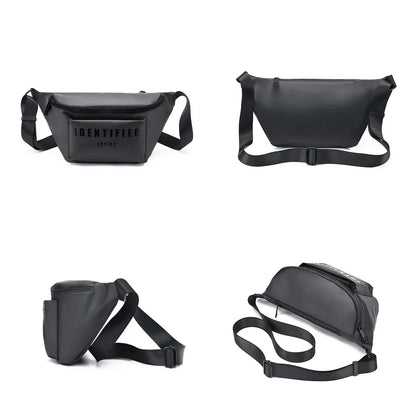 Men's Leisure Versatile Nylon Chest Packs Light Waterproof Man Simplicity Waist Packs Men Fashion Motion Crossbody Bags
