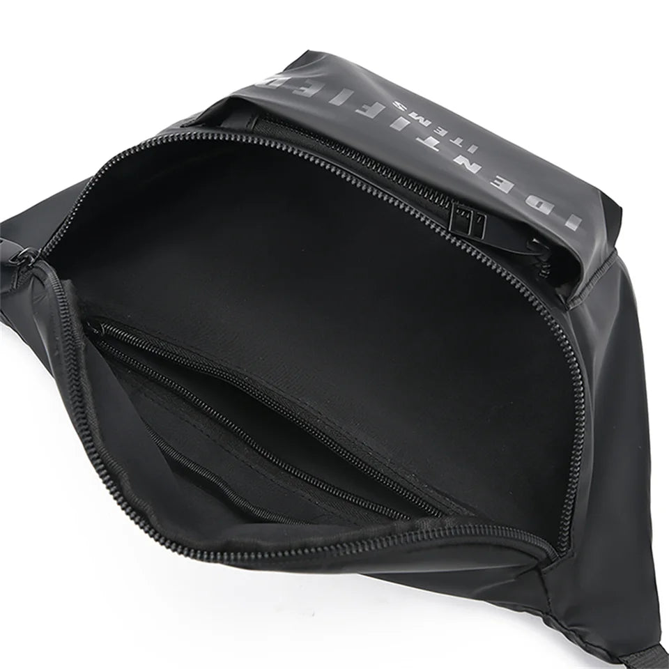 Men's Leisure Versatile Nylon Chest Packs Light Waterproof Man Simplicity Waist Packs Men Fashion Motion Crossbody Bags