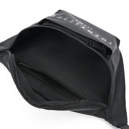 Men's Leisure Versatile Nylon Chest Packs Light Waterproof Man Simplicity Waist Packs Men Fashion Motion Crossbody Bags
