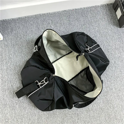 Men's Light Simplicity Versatile Shoulder Bag Man Waterproof Nylon Large-capacity Outdoors Sports Fitness Travel Fashion Handbag