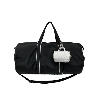 Men's Light Simplicity Versatile Shoulder Bag Man Waterproof Nylon Large-capacity Outdoors Sports Fitness Travel Fashion Handbag