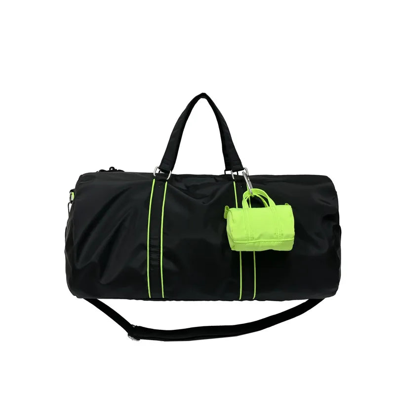 Men's Light Simplicity Versatile Shoulder Bag Man Waterproof Nylon Large-capacity Outdoors Sports Fitness Travel Fashion Handbag