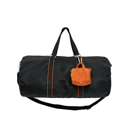 Men's Light Simplicity Versatile Shoulder Bag Man Waterproof Nylon Large-capacity Outdoors Sports Fitness Travel Fashion Handbag