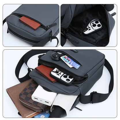 Men's Messenger Bags Versatile Male Business Oxford Casual Single Shoulder Bag Handbag Waterproof Solid Designer Crossbody Bag