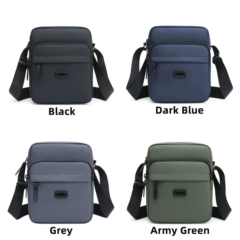 Men's Messenger Bags Versatile Male Business Oxford Casual Single Shoulder Bag Handbag Waterproof Solid Designer Crossbody Bag