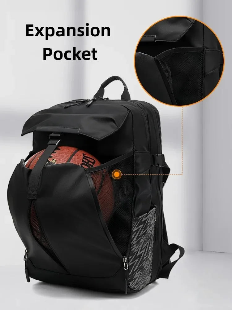 Men's Multifunctional Waterproof Laptop Backpack Man Sport School Bags For Boys Business Aesthetic Backpacks 16 Inch