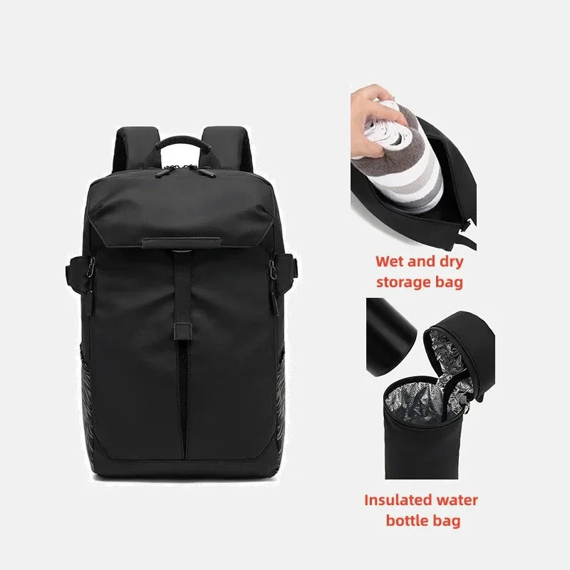 Men's Multifunctional Waterproof Laptop Backpack Man Sport School Bags For Boys Business Aesthetic Backpacks 16 Inch