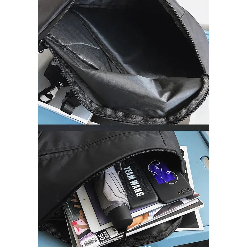 Men‘s New Trendy Casual Shoulder Hip Hop Large Capacity Travel Messenger Crossbody Sling Chest Bag Pack for Male Female