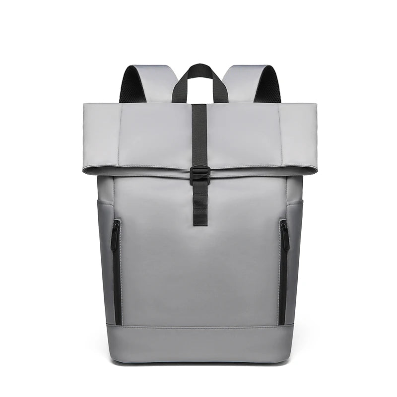 Men's Nylon Backpack Waterproof Large-capacity Commute Computer Package Man Travel Rucksack Leisure Simplicity Student Schoolbag