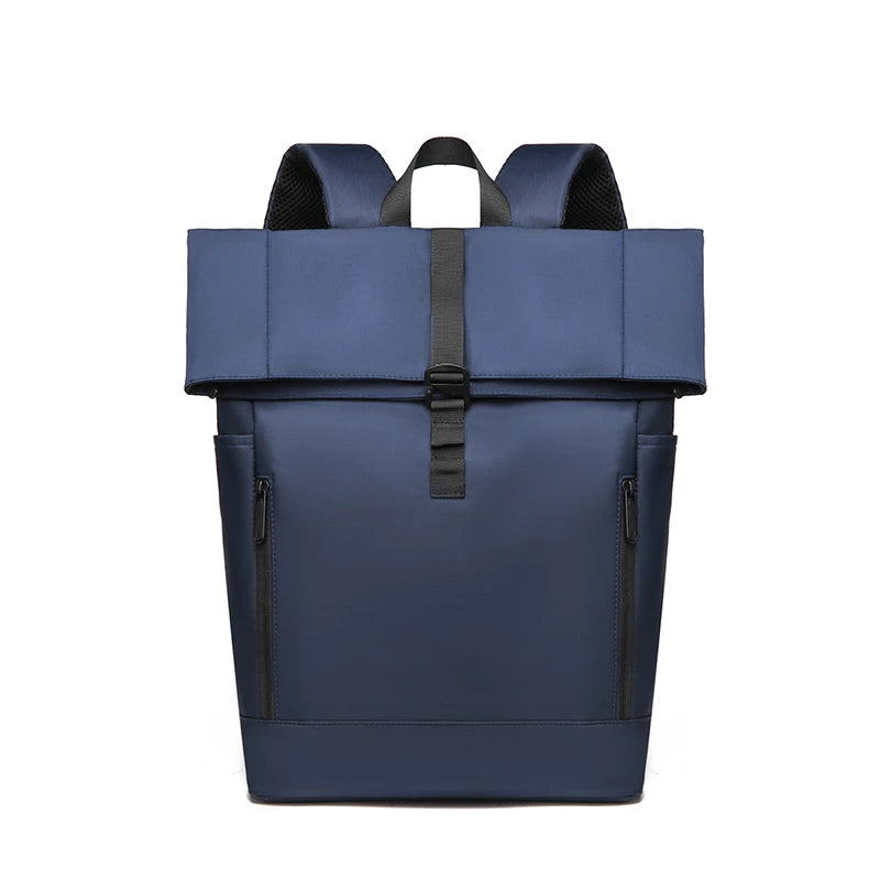 Men's Nylon Backpack Waterproof Large-capacity Commute Computer Package Man Travel Rucksack Leisure Simplicity Student Schoolbag