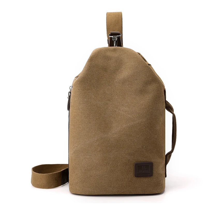Men's Nylon Cloth Chest Pack Waterproof Designer Large-capacity Men Travel Shoulder Bags Man Leisure Sports Light Crossbody Bags