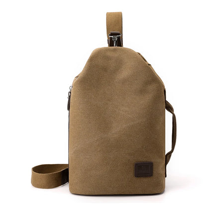 Men's Nylon Cloth Chest Pack Waterproof Designer Large-capacity Men Travel Shoulder Bags Man Leisure Sports Light Crossbody Bags