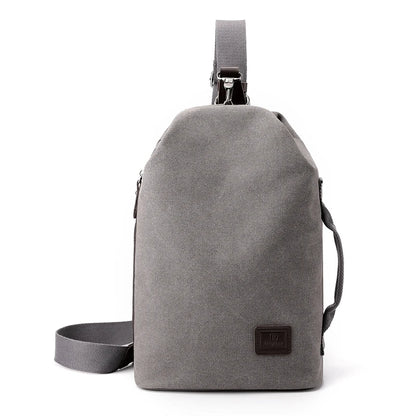 Men's Nylon Cloth Chest Pack Waterproof Designer Large-capacity Men Travel Shoulder Bags Man Leisure Sports Light Crossbody Bags