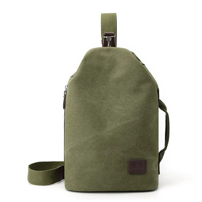 Men's Nylon Cloth Chest Pack Waterproof Designer Large-capacity Men Travel Shoulder Bags Man Leisure Sports Light Crossbody Bags