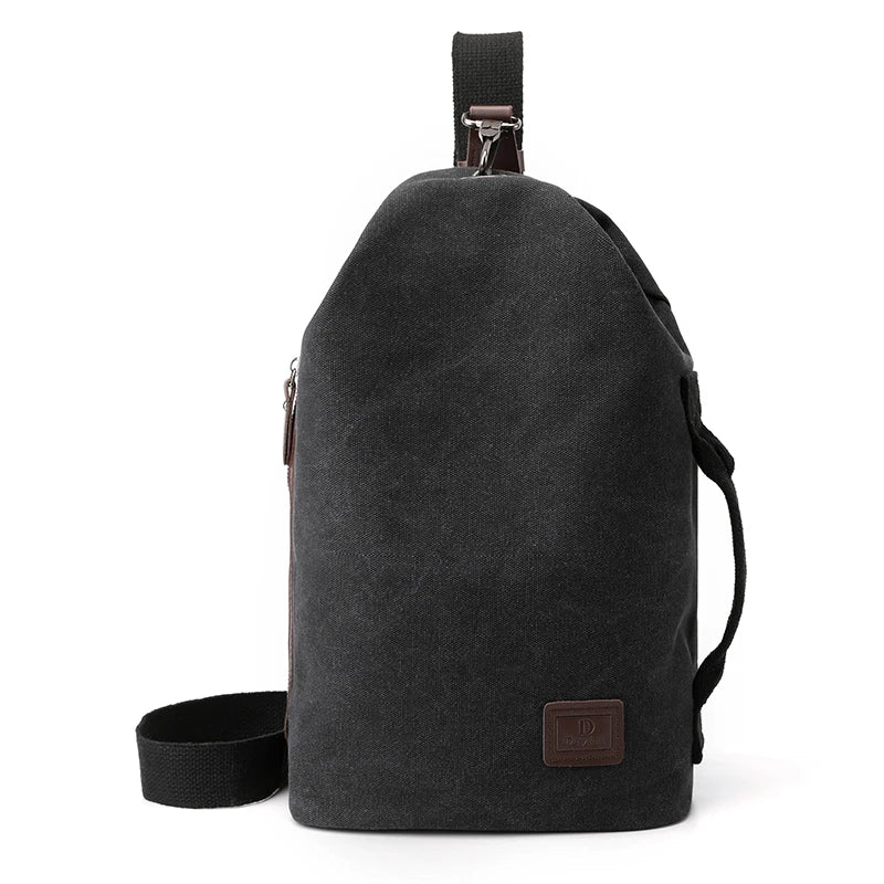 Men's Nylon Cloth Chest Pack Waterproof Designer Large-capacity Men Travel Shoulder Bags Man Leisure Sports Light Crossbody Bags