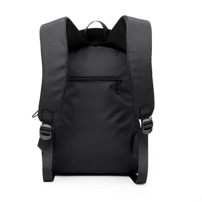 Men's Nylon Laptop Bag Large Capacity Leisure Shoulder Bag Fashion Travel Backpack Computer Bag Student Schoolbag