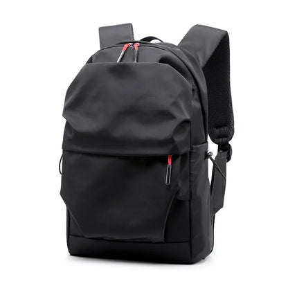 Men's Nylon Laptop Bag Large Capacity Leisure Shoulder Bag Fashion Travel Backpack Computer Bag Student Schoolbag