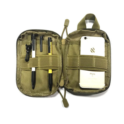 Men's Nylon Military Cell/Mobile Phone Case Cover Belt Bag Accessory Purse MOLLE High Quality Small Hip Bum Fanny Waist Pack
