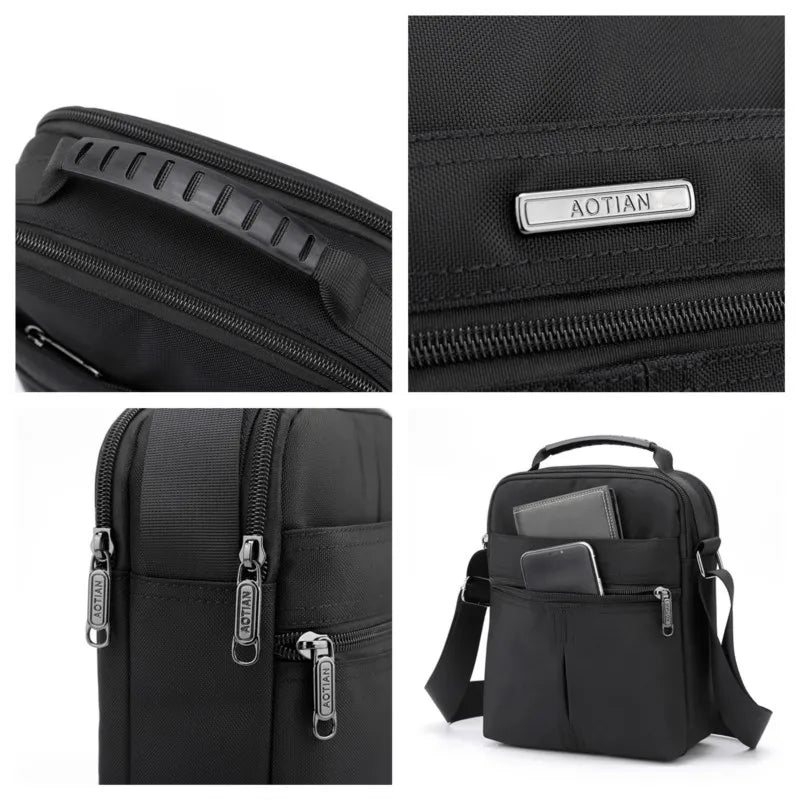Men's Oxford Shoulder Bags Tote Handbags Male Designer Crossbody Bags Man Fashion Shopping Travelling Bag