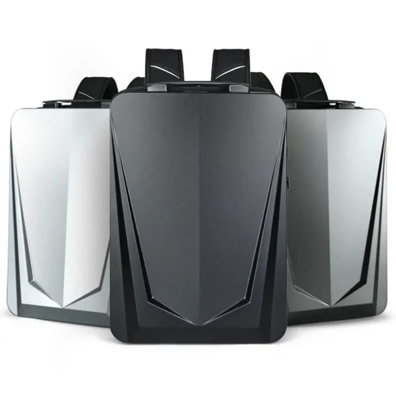 Men's PC Hardshell Backpack Trendy Cool E-sports Backpack Full Keyboard USB Multi-function laptop backpack Business Backpack