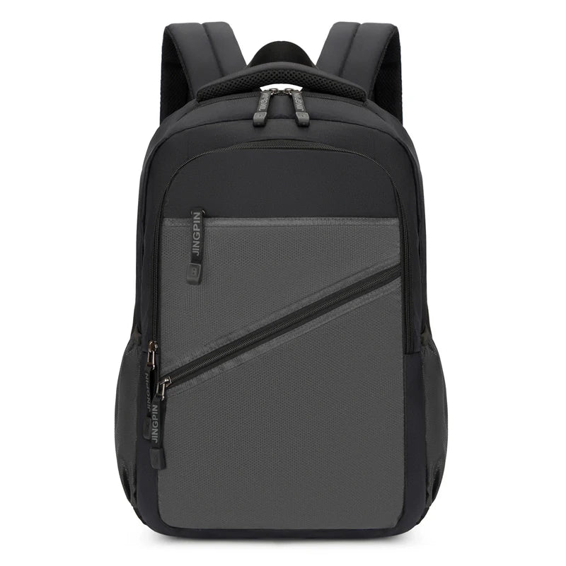 Men's Portable Travel Computer Backpack Waterproof Wear Resistant Schoolbag Oxford Cloth Man Fashion Versatile Student Rucksack