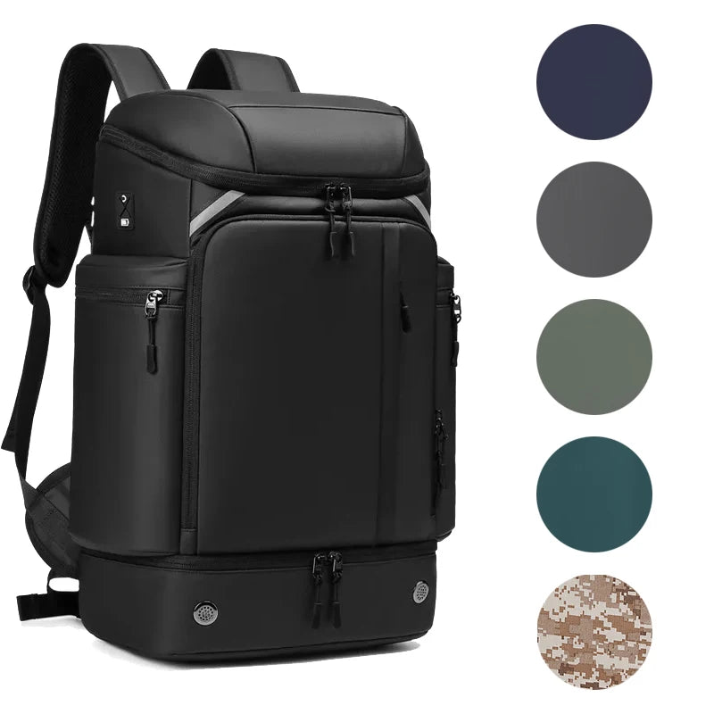Men's Reinforced Backpack Waterproof Light Weat Business Laptop Large Size Bags Multifinonal Travel Backpacks for Women Outdoor