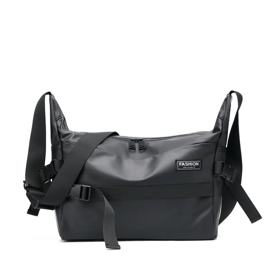 Men's Retro Nylon Shoulder Bags Designer Large-capacity Simplicity Men Fashion Crossbody Bags Versatile Man Handbags