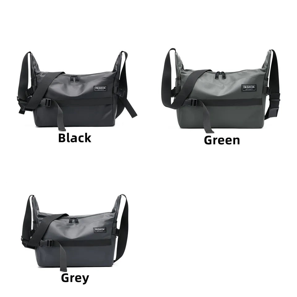 Men's Retro Nylon Shoulder Bags Designer Large-capacity Simplicity Men Fashion Crossbody Bags Versatile Man Handbags