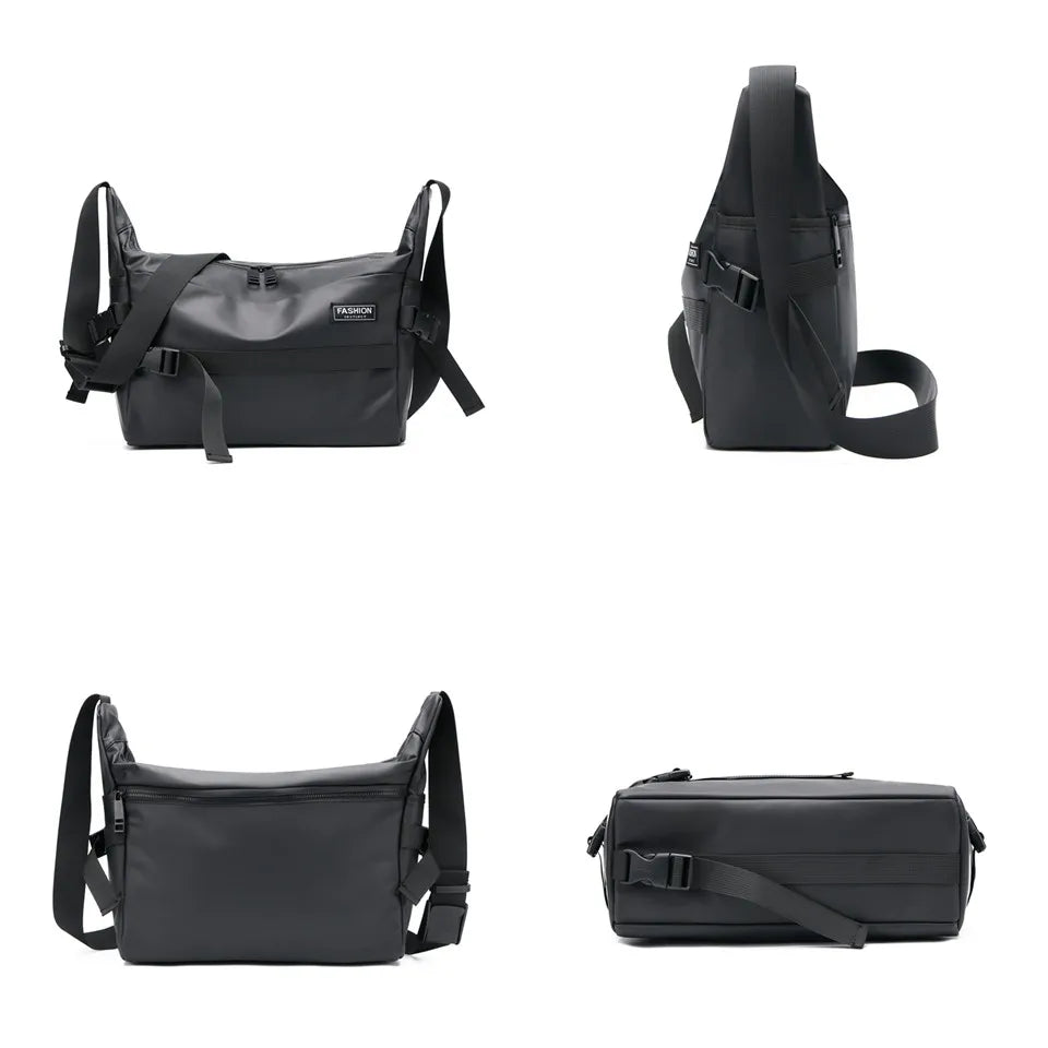 Men's Retro Nylon Shoulder Bags Designer Large-capacity Simplicity Men Fashion Crossbody Bags Versatile Man Handbags