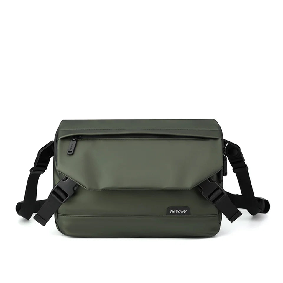 Men's Retro Versatile Nylon Shoulder Bags Large Capacity Advanced Trend Men Simplicity Fashion Solid Color Handbags