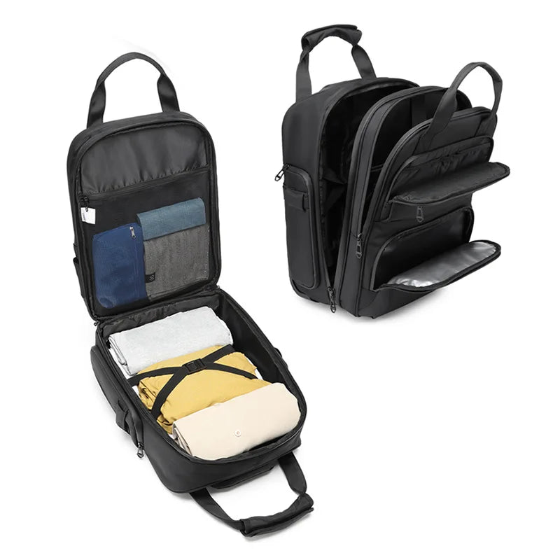 Men's Rolling Luggage Handbag Trolley Bag with wheels Carry on Hand Luggage Travel Suitcases Business Laptop Bag For Men
