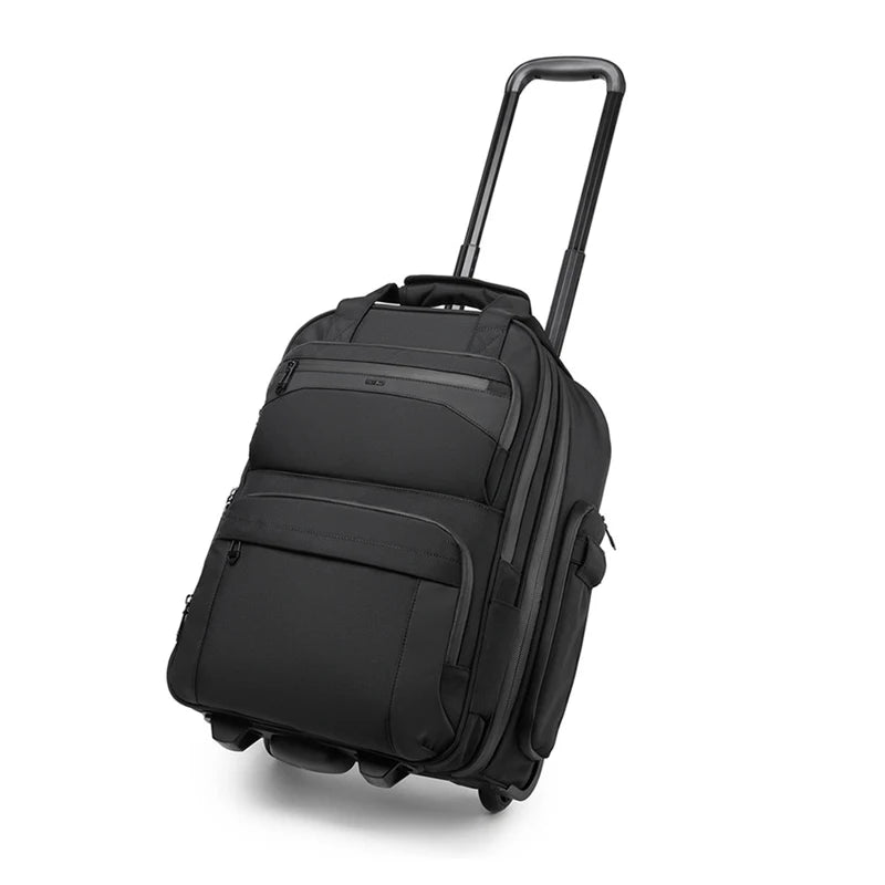 Men's Rolling Luggage Handbag Trolley Bag with wheels Carry on Hand Luggage Travel Suitcases Business Laptop Bag For Men