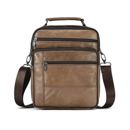 Men's Shoulder s Casual Genuine Leather Gift for Man Crossbody Handbags Business Messenger Bag Male