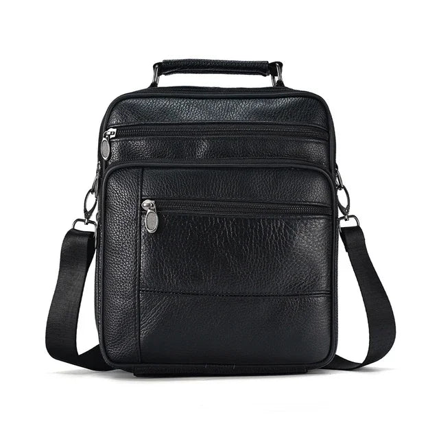 Men's Shoulder s Casual Genuine Leather Gift for Man Crossbody Handbags Business Messenger Bag Male