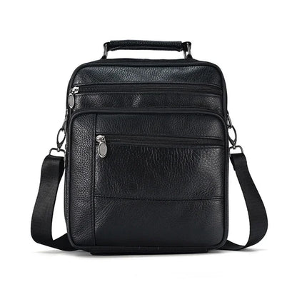 Men's Shoulder s Casual Genuine Leather Gift for Man Crossbody Handbags Business Messenger Bag Male