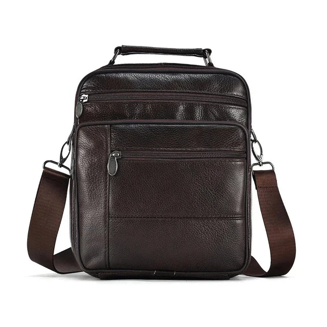 Men's Shoulder s Casual Genuine Leather Gift for Man Crossbody Handbags Business Messenger Bag Male