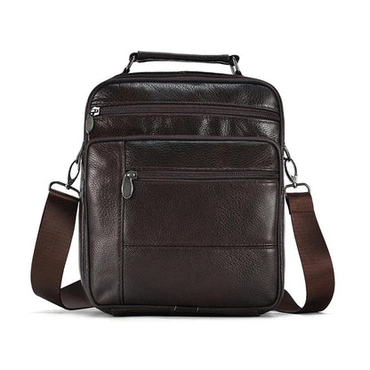 Men's Shoulder s Casual Genuine Leather Gift for Man Crossbody Handbags Business Messenger Bag Male