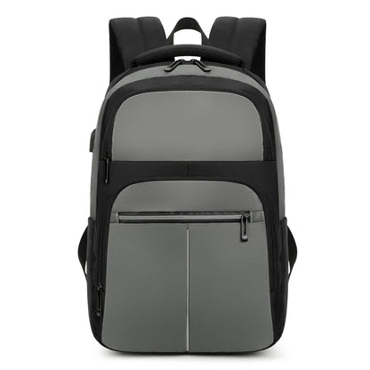 Men's Simplicity Leisure Rucksacks Waterproof Oxford Male High-capacity Travel Backpacks Multifunctional Man Light Laptop Bags