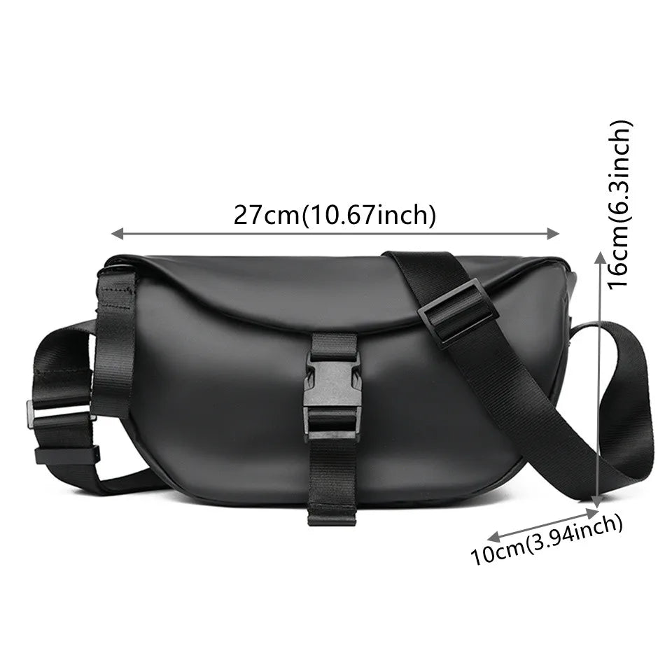 Men's Simplicity Nylon Shoulder Bags Durable Shopper Fashion Crossbody Bags Simplicity Large-capacity Commute Man Casual Handbag