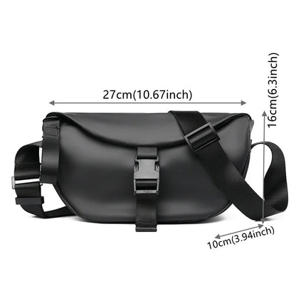 Men's Simplicity Nylon Shoulder Bags Durable Shopper Fashion Crossbody Bags Simplicity Large-capacity Commute Man Casual Handbag