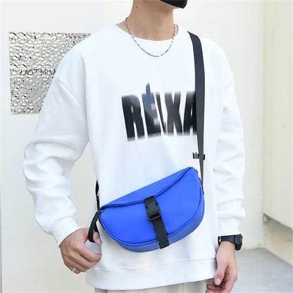Men's Simplicity Nylon Shoulder Bags Durable Shopper Fashion Crossbody Bags Simplicity Large-capacity Commute Man Casual Handbag