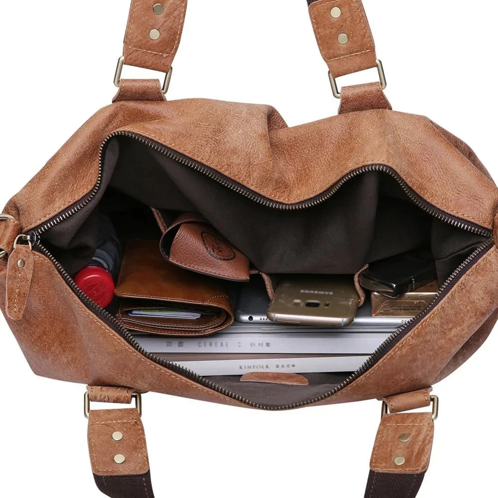 Men's Single Shoulder Genuine Leather Crossbody s for Men Large Capacity Fashion Messenger Bag Top Layer Cowhide